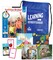 Summer Bridge Activities K-1 Bundle, Ages 5-6, Math, Reading Comprehension, Science, and Writing Summer Learning 1st Grade Workbooks, Sight Word Flash Cards, Children's Books, and Drawstring Bag